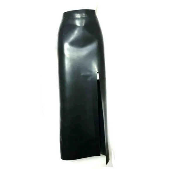 Chlorinated Latex Heavy Long Skirt