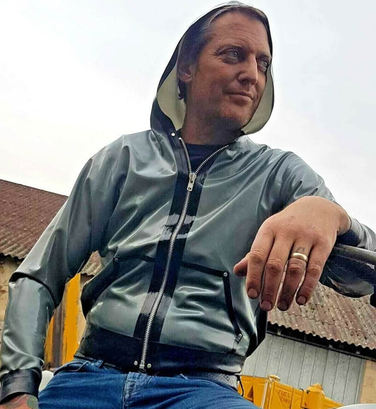 Chlorinated Latex Hoodie- Richard