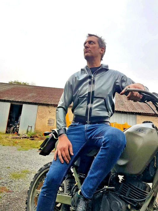 Chlorinated Latex Hoodie- Richard