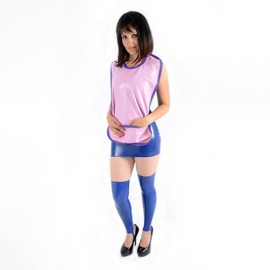 Chlorinated Latex pocket bib for adults