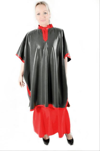chlorinated latex Tunic Dress