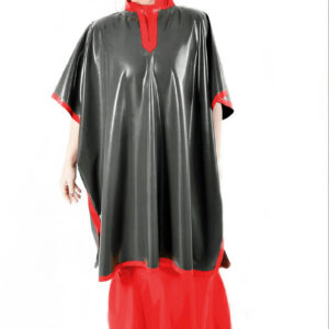 chlorinated latex Tunic Dress